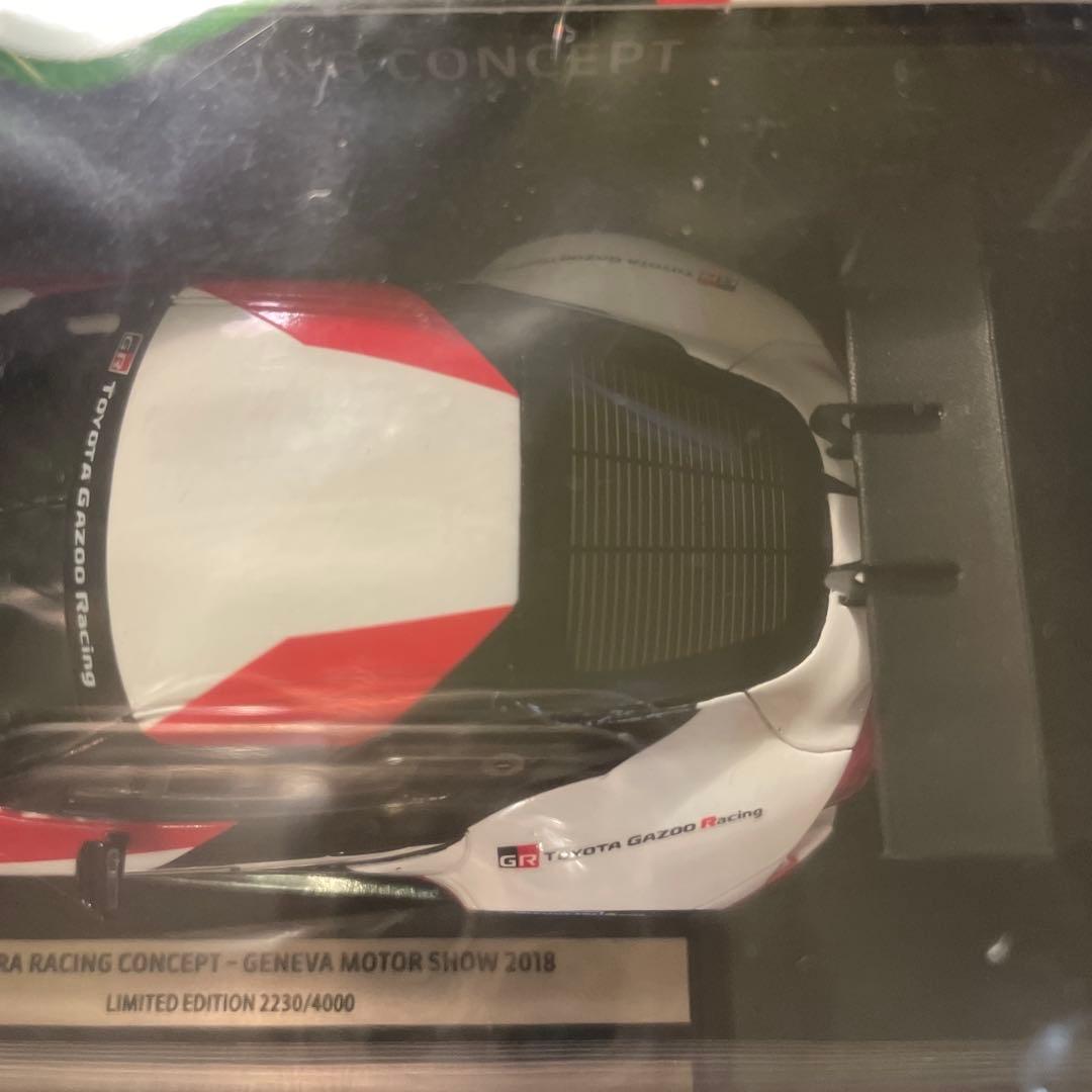 絶版　TOYOTA GR別注　1/43 GR スープラ レーシング コンセプト