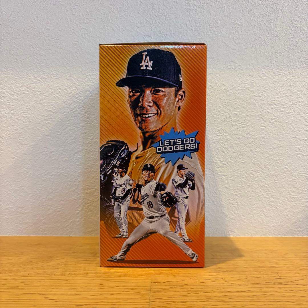 【来場者限定】Dodgers 山本由伸ボブルヘッド2025（新品未開封）