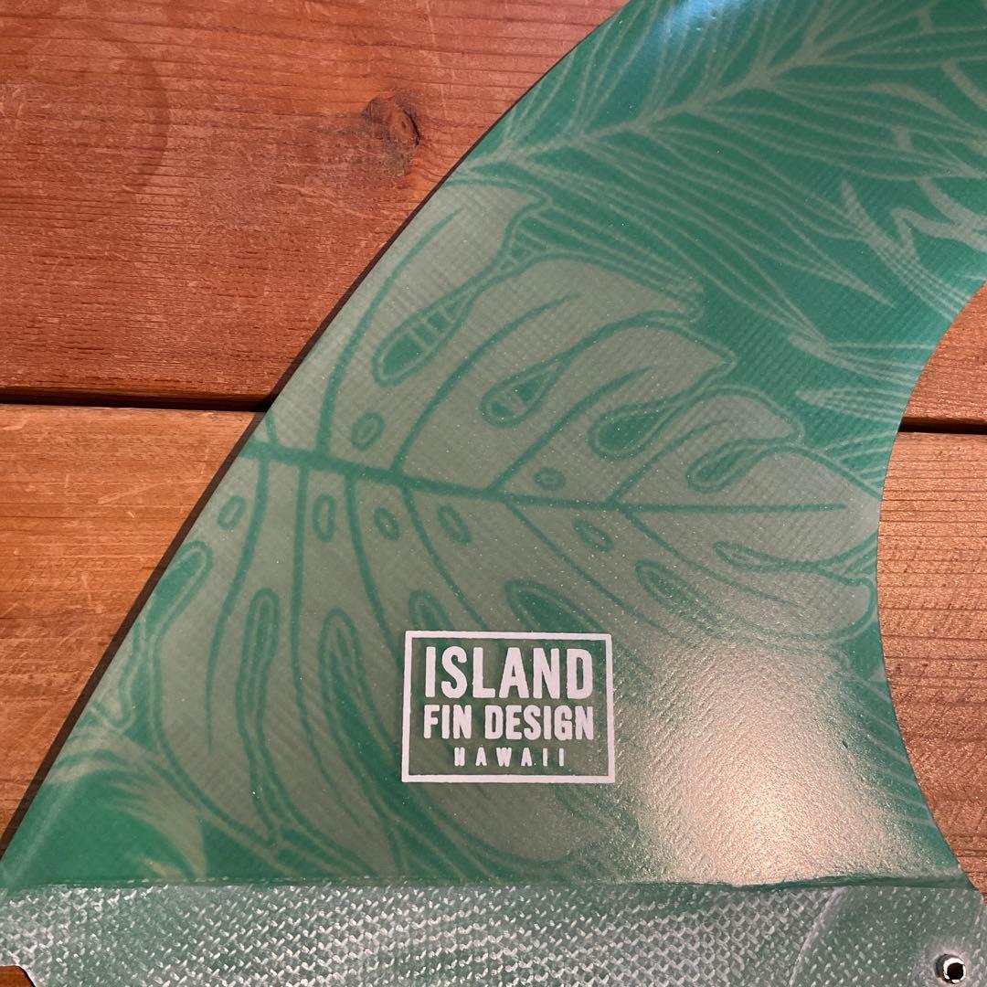 アイランドフィン　スライダー　ロングボード用フィン　ファブリックフィン