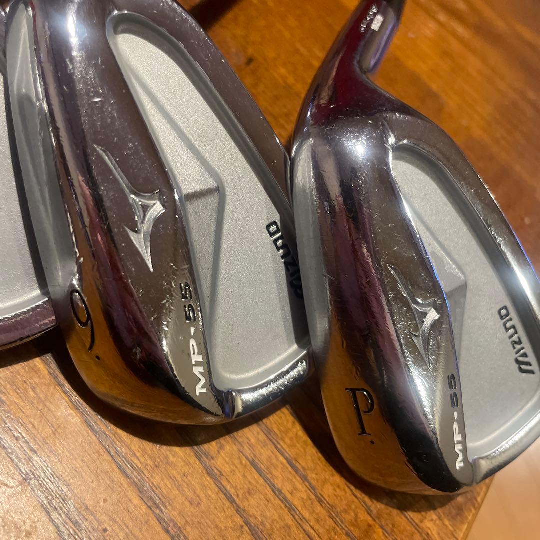 Mizuno MP55 アイアンセット 4-9 PW 7本！