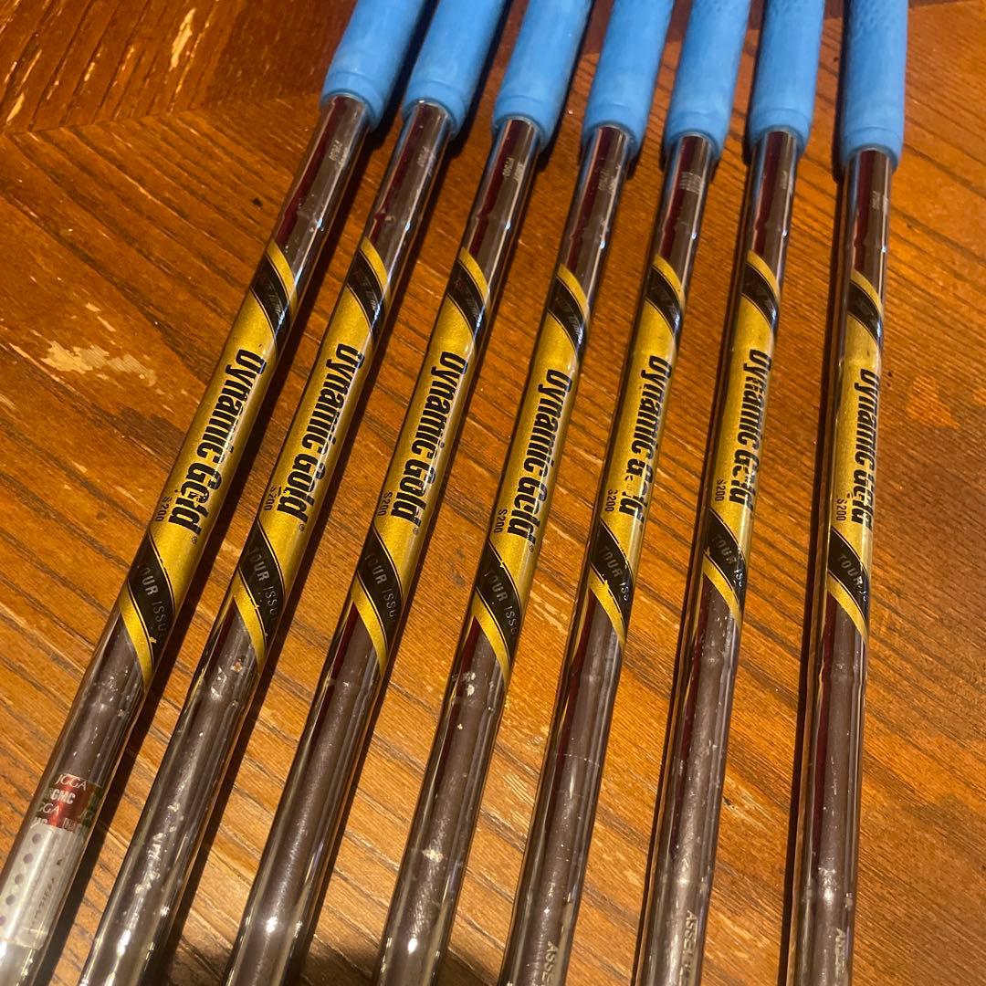 Mizuno MP55 アイアンセット 4-9 PW 7本！