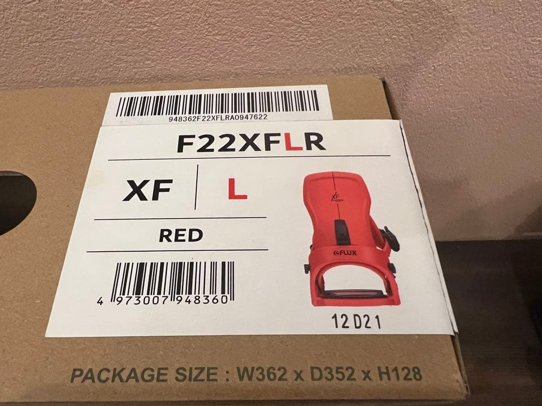 FLUX XF RED フラックス　ビンディング　サイズL 一部新品未使用