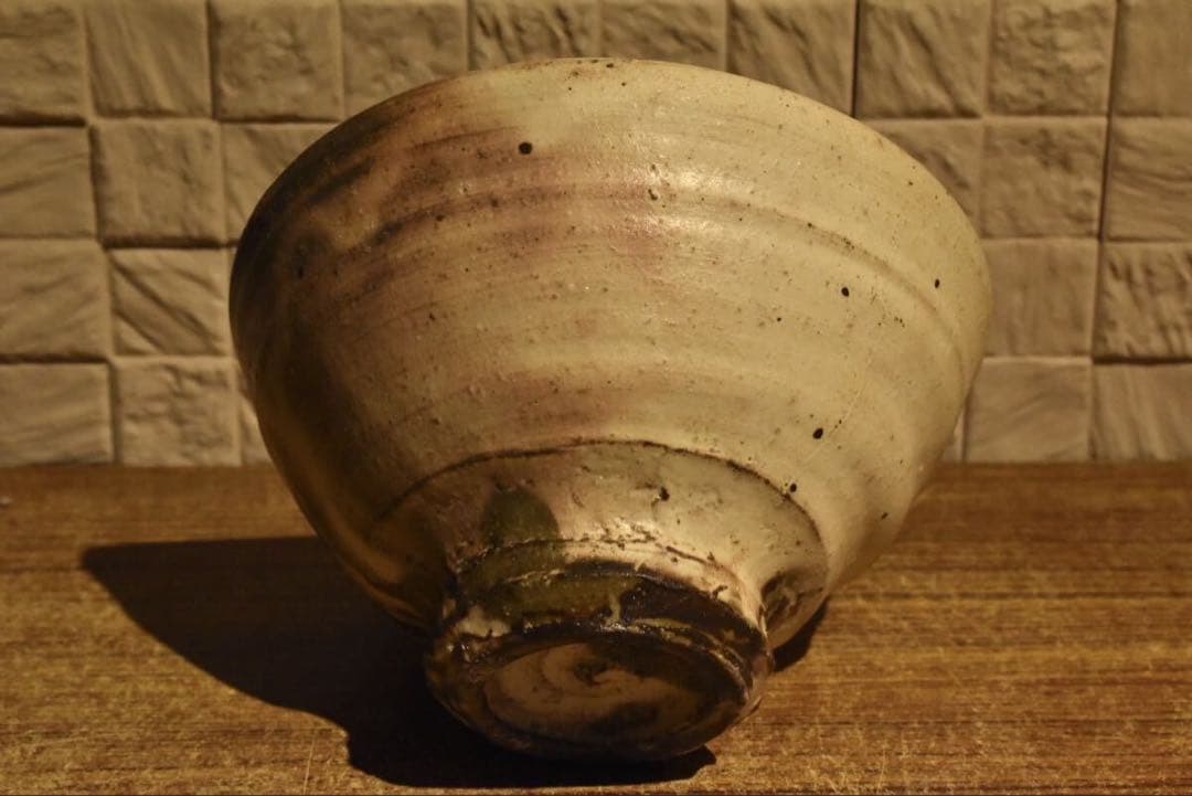 美品★辻村史朗？粉引茶碗高内秀剛黄茶道具裏千家辻村塊山田和山口真人加藤亮太郎