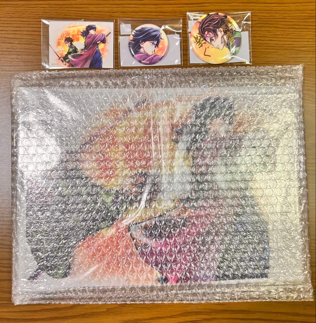 鬼滅の刃A賞 「繋ぐ」ビッグアクリルスタンドキット