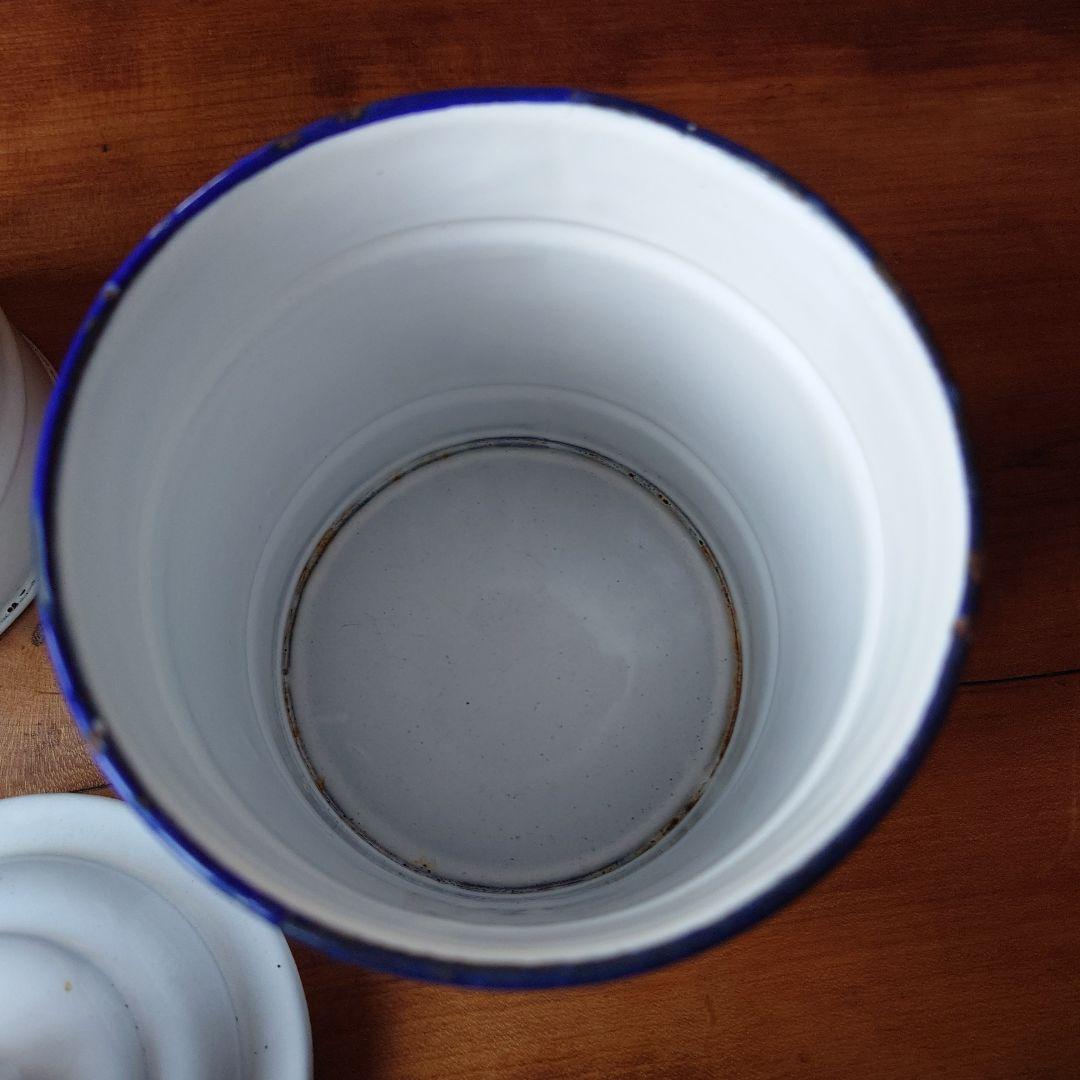 フランスアンティークChicoré Cafe キャニスター 2個セット