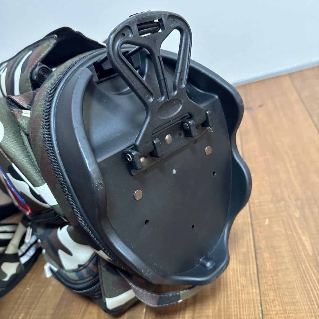 パーリーゲイツ スタンド式　キャディバッグ　ワッペンカモ