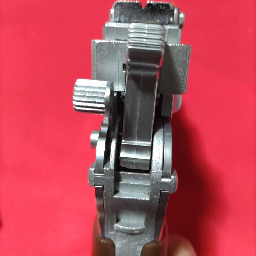 フジミ　モーゼルM712固定式ガスガンメタルフィニッシュ単連２段変則モデル