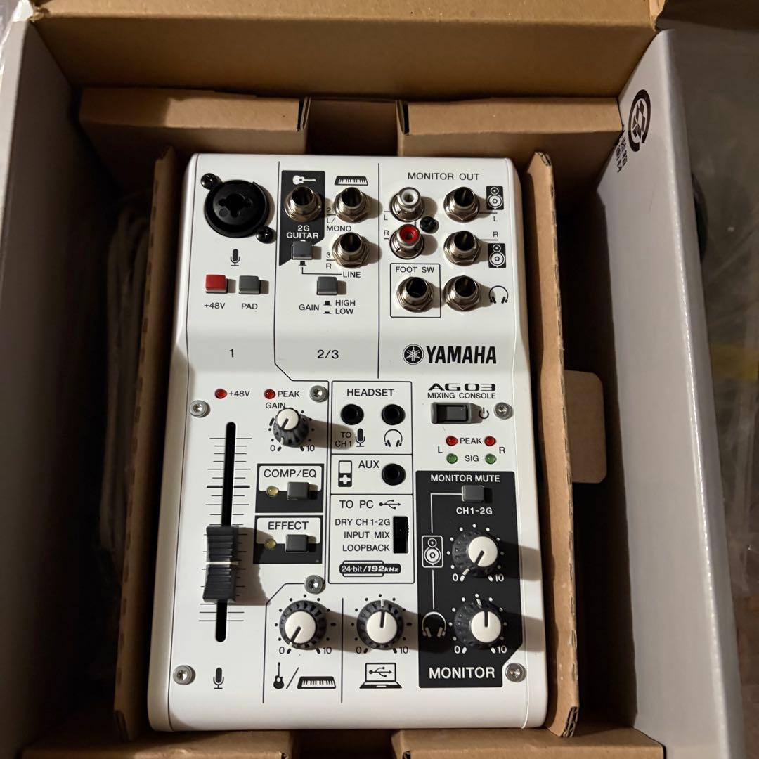ジャンク YAMAHA AG03 ミキシングコンソール