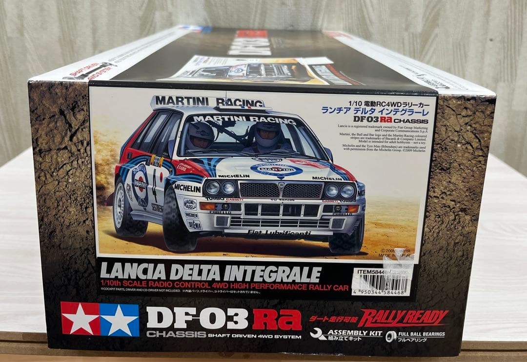 TAMIYA ランチア デルタインテグラーレDF-03 Raシャーシ　1/10