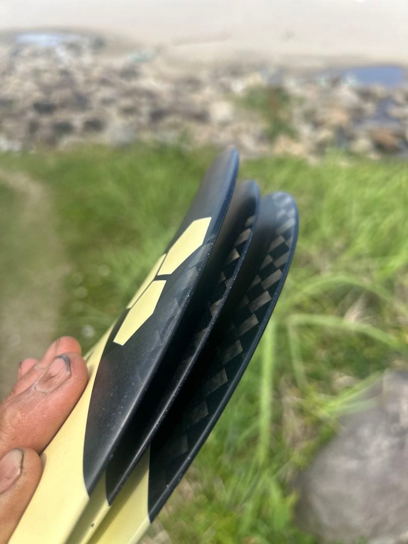 futures トライフィン BLACKSTICKカーボンファイバー　AM-1