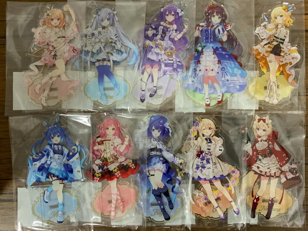 ご注文はうさぎですか?　アトレ秋葉原　アクリルスタンド　フルセット