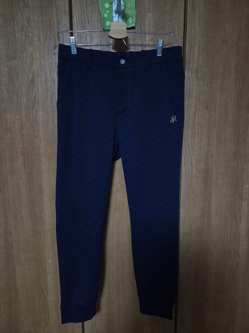 レザレクション GMジャガード セットアップ ネイビー L メンズ