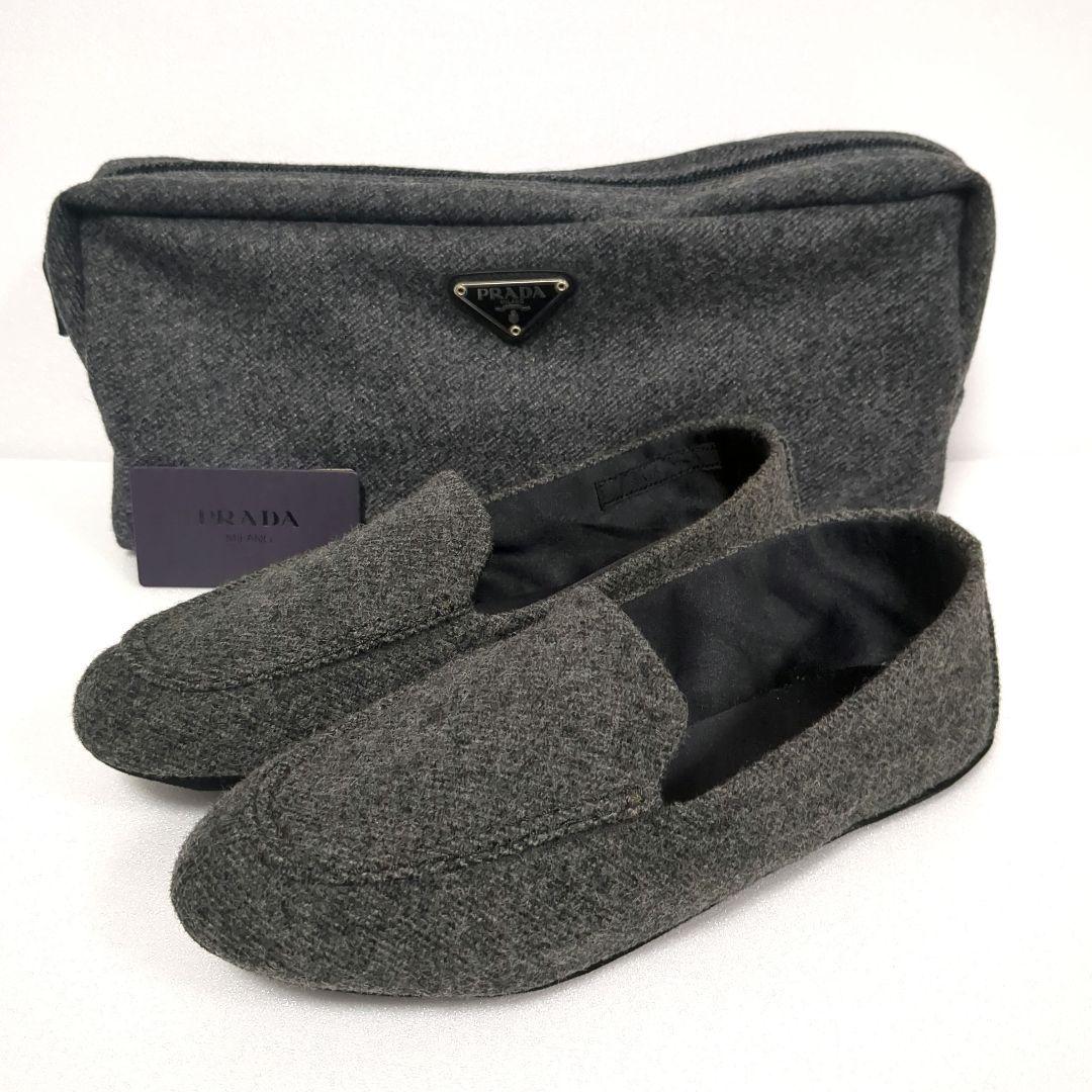 プラダ　ポーチ付　携帯スリッパ