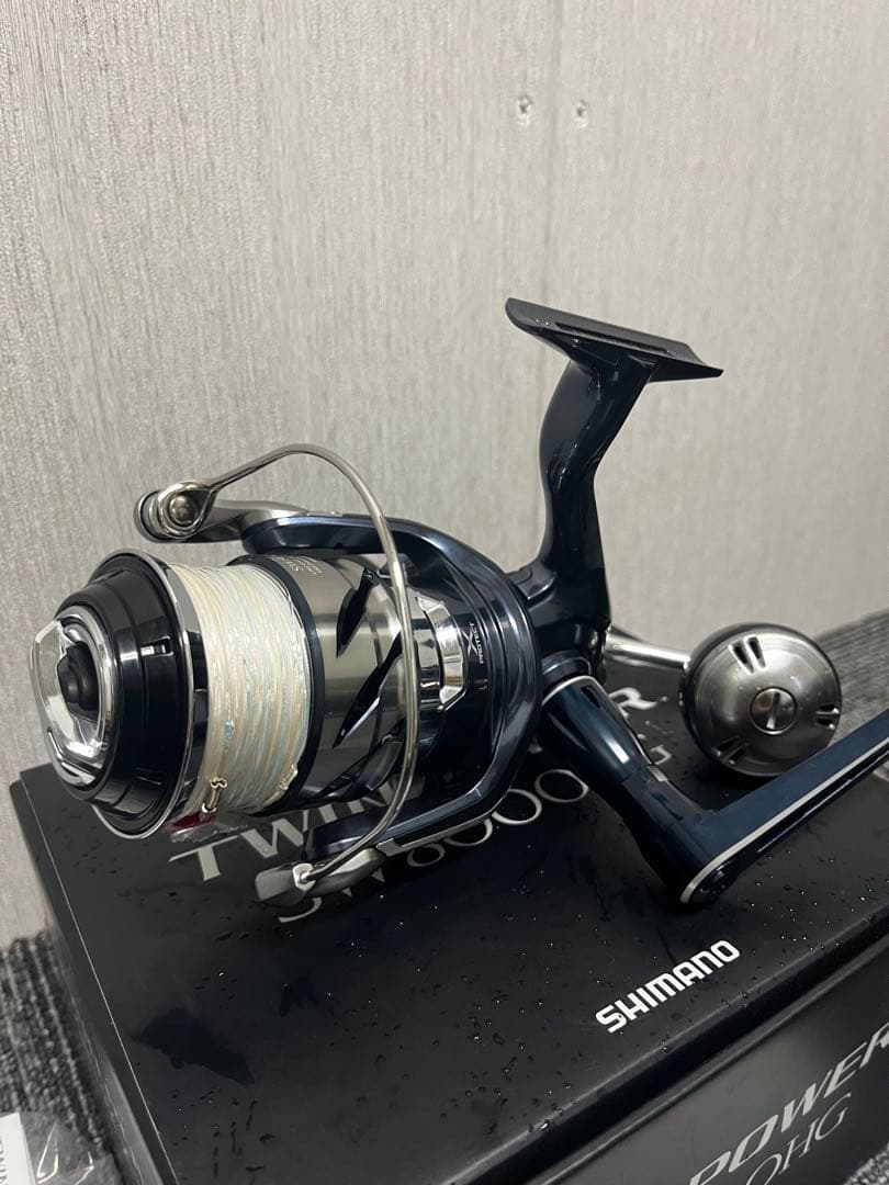 TWIN POWER SW8000HG ロングハンドル、替えスプール
