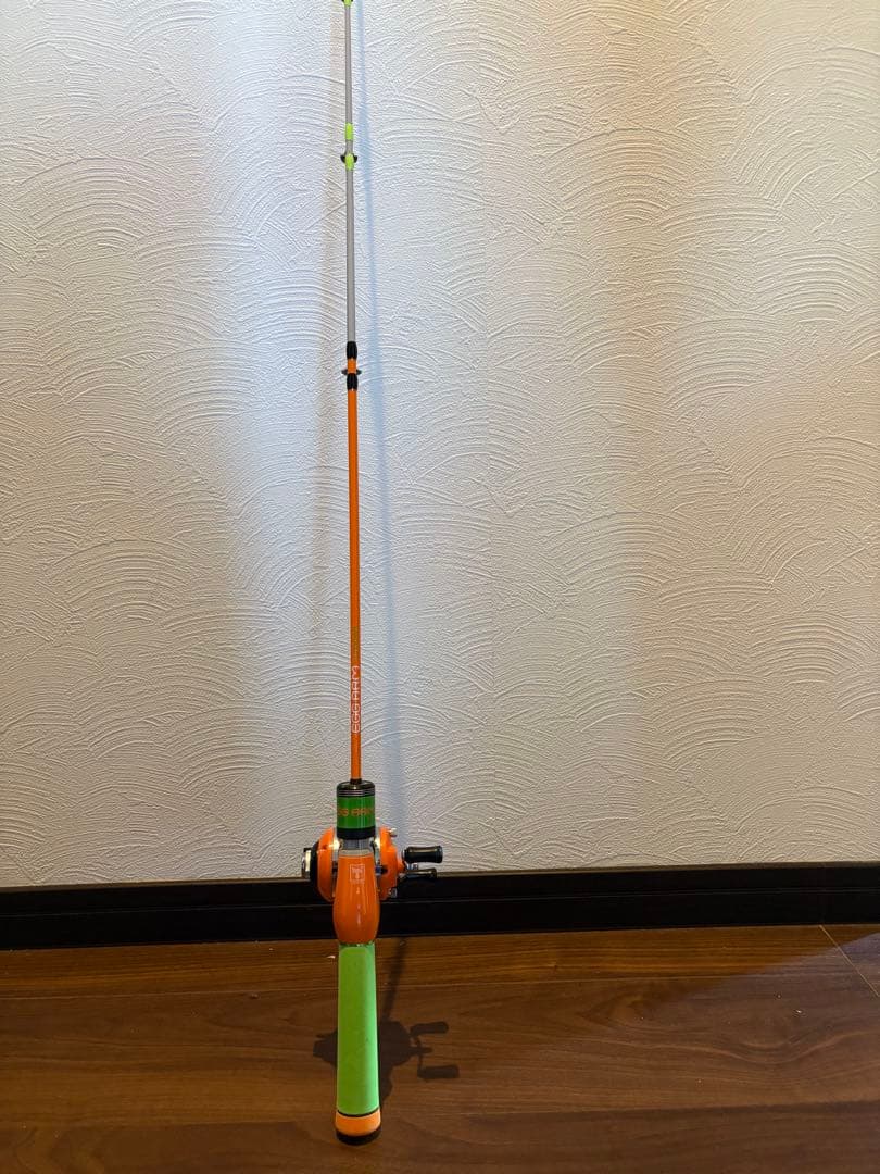 ジャクソンエッグアーム竿　ダイワコロネット2 リールセット