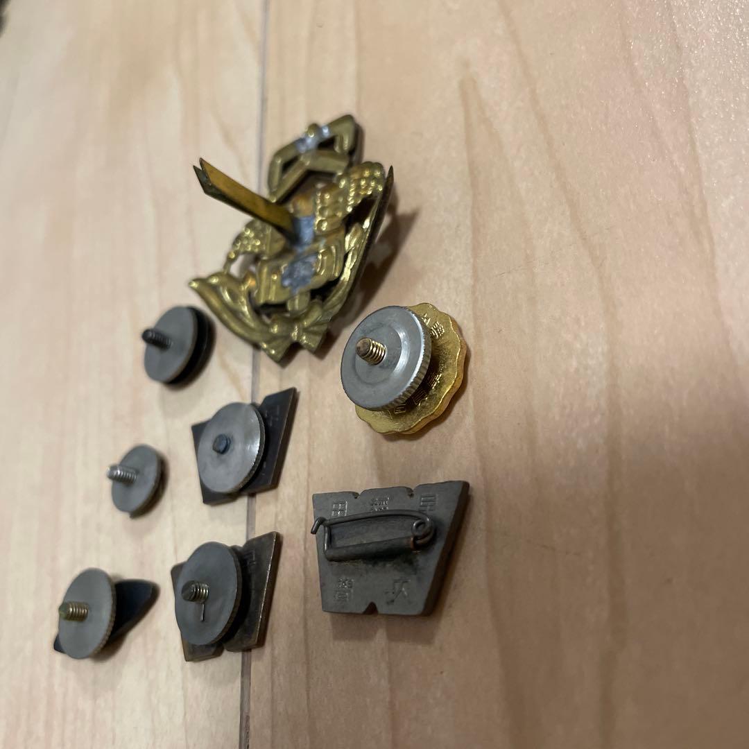 【当時品】 早稲田大学 校章/徽章/バッジ/バッヂ/希少品まとめて売り**0