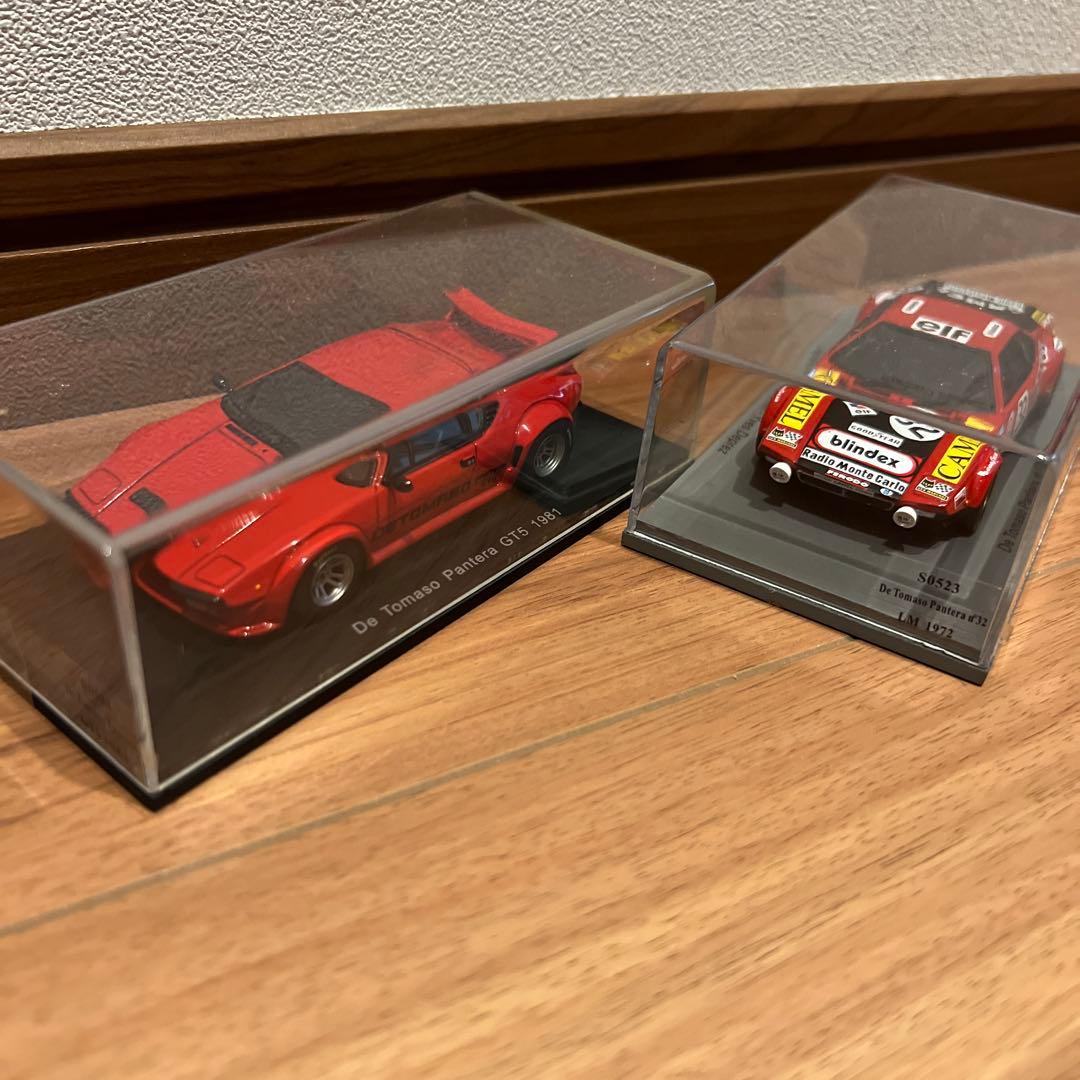 De Tomaso Pantera GT5 1981 & 1972 セット