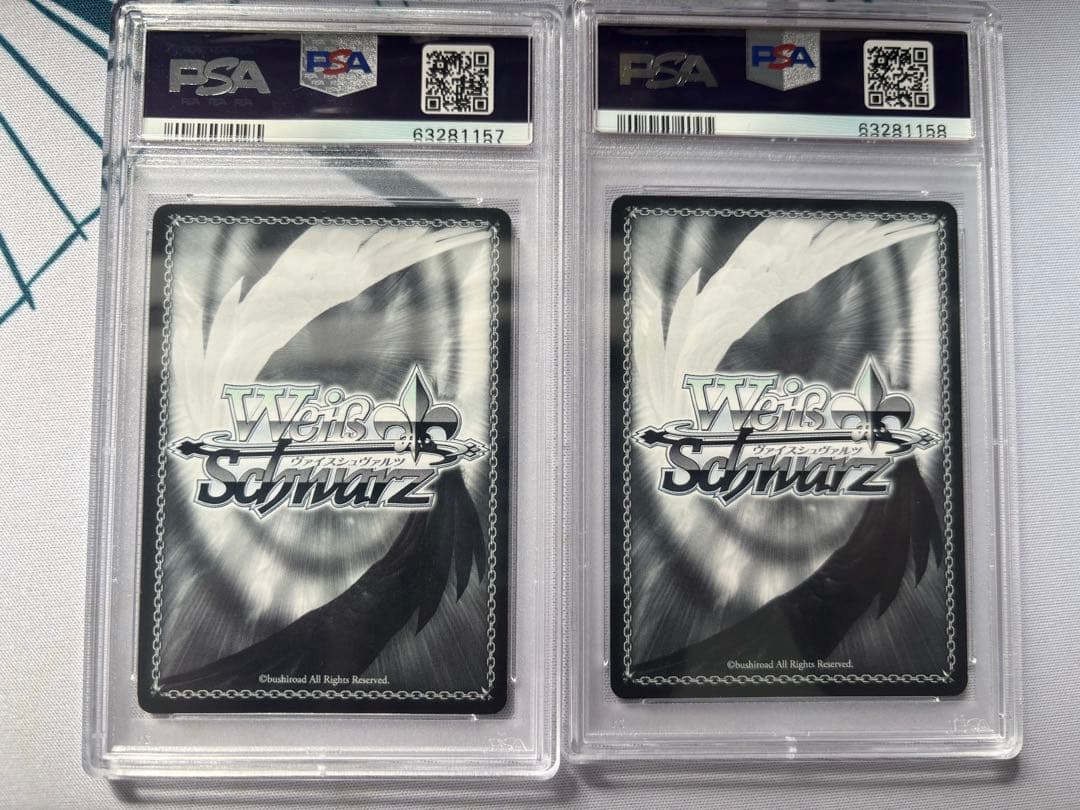 【ヴァイス】 刻々帝 狂三　狂々帝 白の女王 PSA10 2枚セット