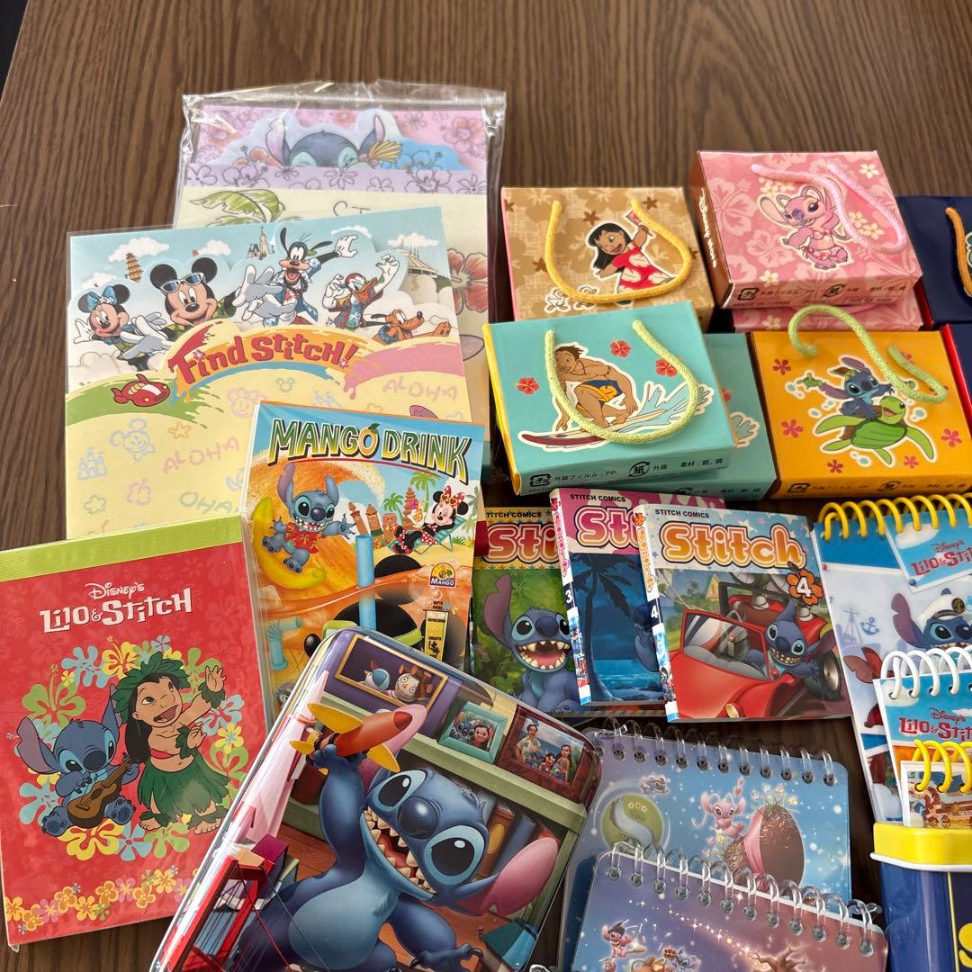 【週末セール】【新品中古】ディズニー　スティッチ　メモ　まとめ売り
