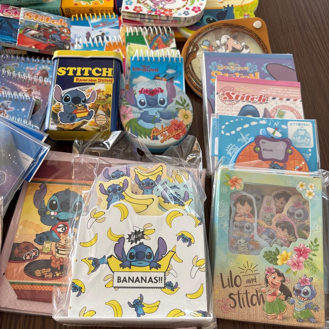 【週末セール】【新品中古】ディズニー　スティッチ　メモ　まとめ売り