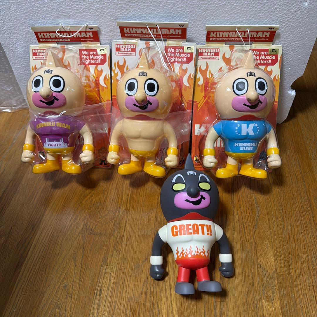 パンソンワークス　キン肉マン　DXソフビフィギュア【まとめ売り】