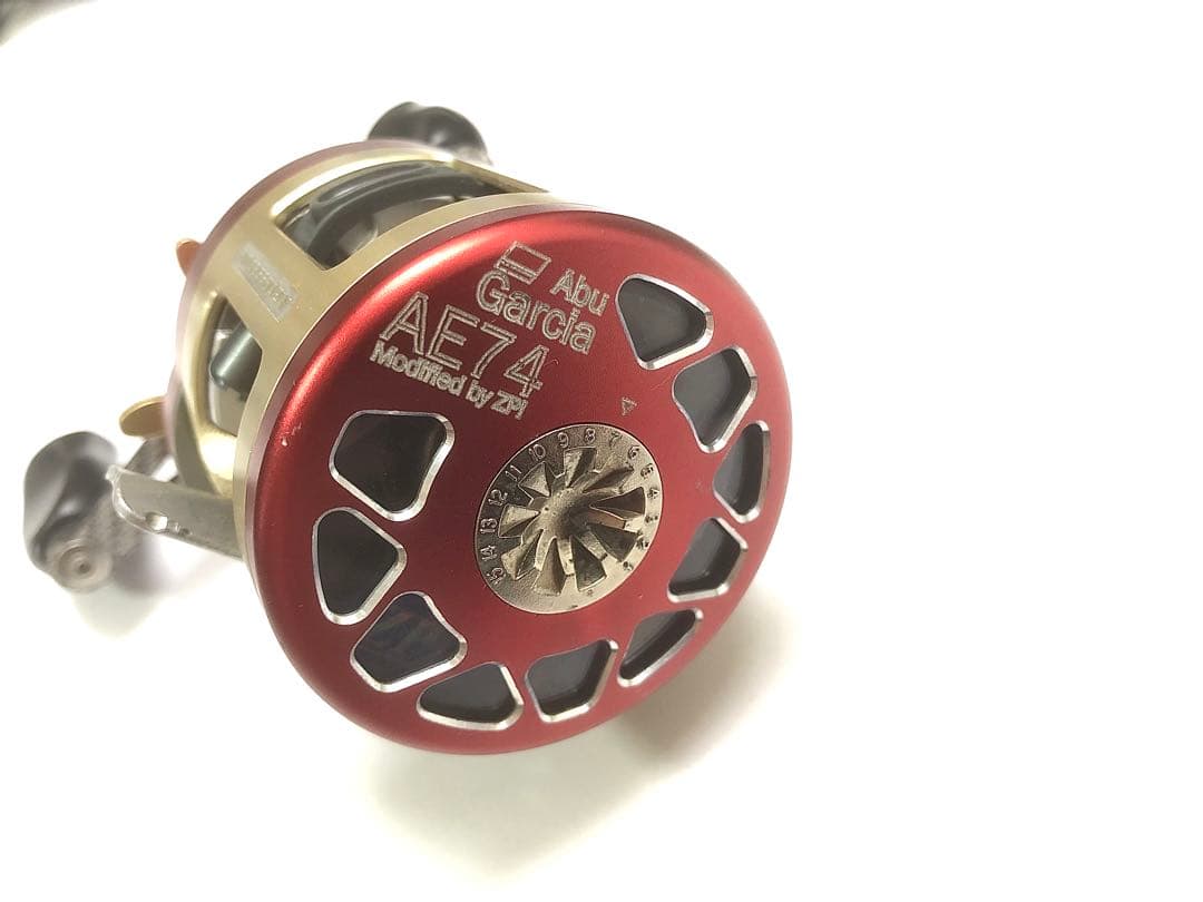 モラムSX1600C AE74 レッド ベイトフィネススプール