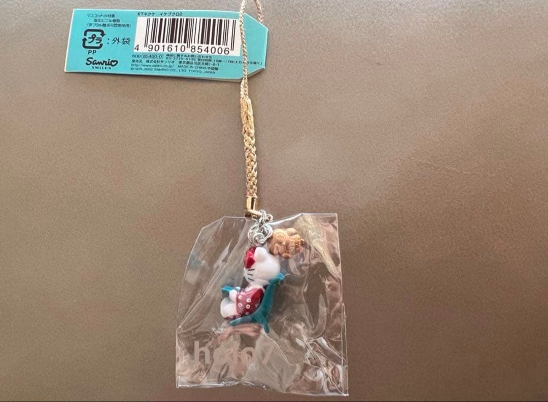 希少【ご当地キティ】池袋キティ物語　根付け　ストラップ