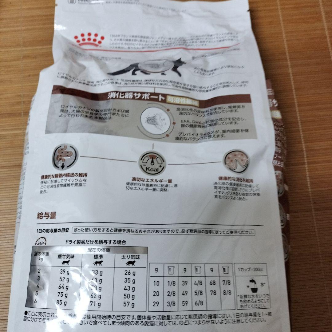 ロイヤルカナン消化器サポート４キロ