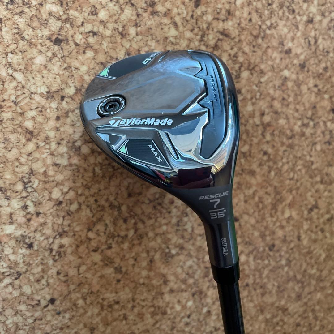 ま*ー様 希少TaylorMade Ｑi35 Rescue 7 MAX 35度