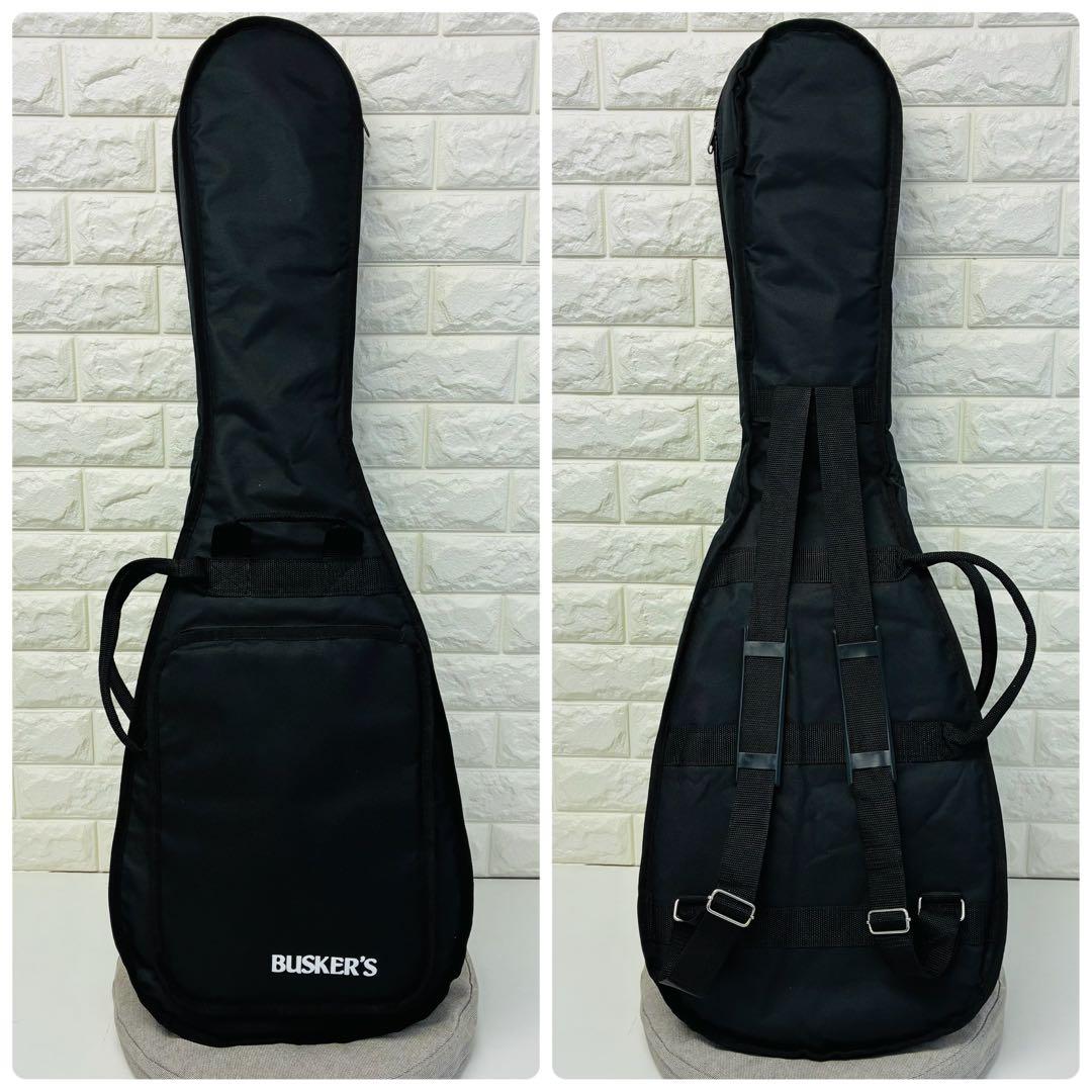【美品】BUSKER'S BLC30 レスポールカスタムタイプ ブラック