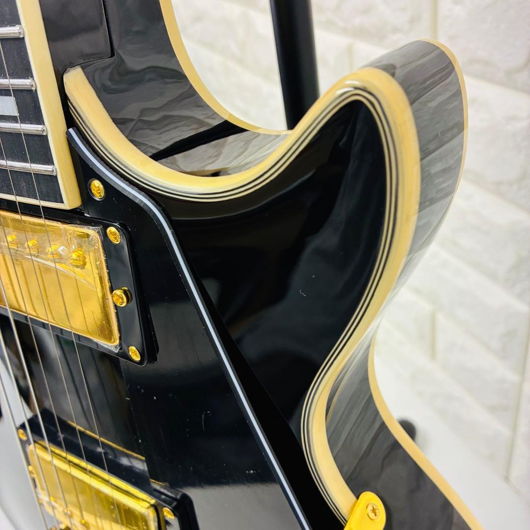 【美品】BUSKER'S BLC30 レスポールカスタムタイプ ブラック