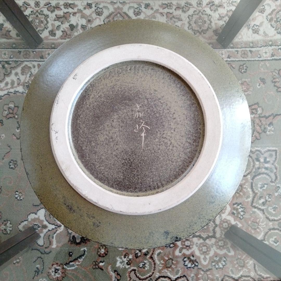 最終値下げ旧蔵中国骨董【超大水盤 青磁五菱洗】在銘有美しいコレクション新品未使用