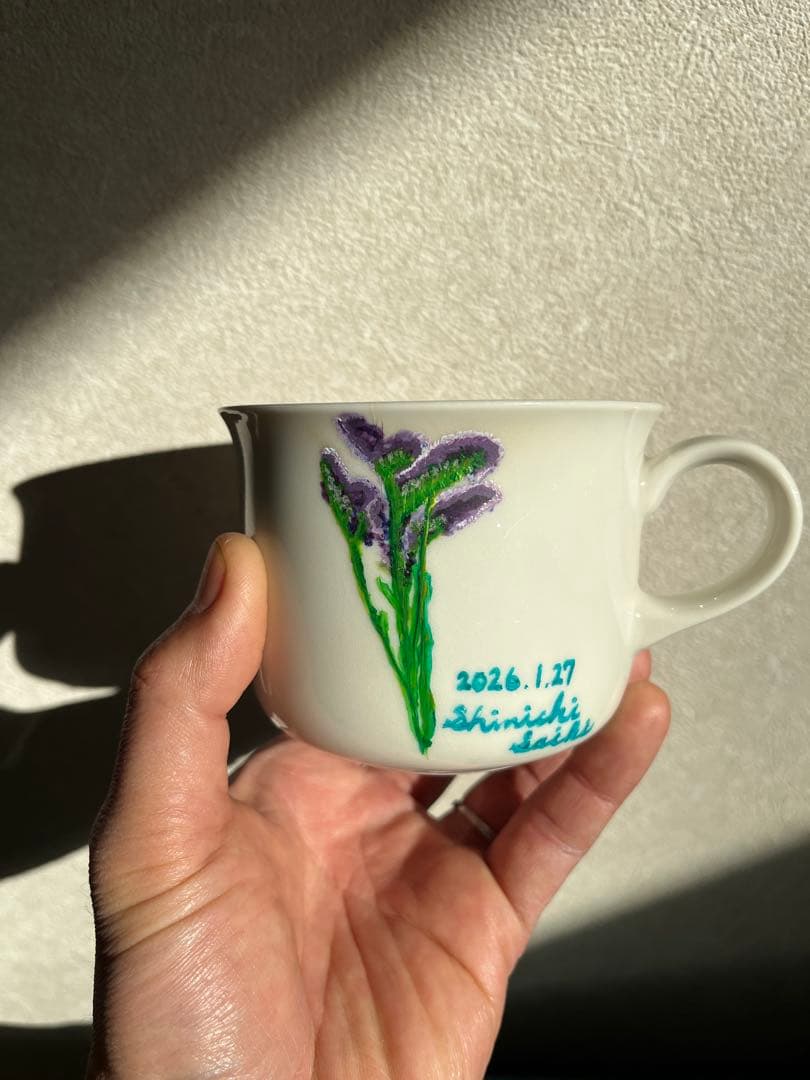 スターチスのコップ