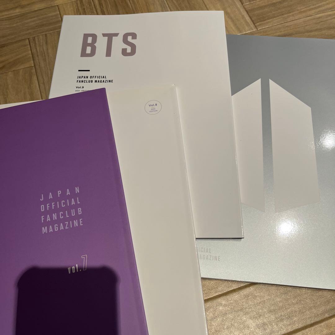 バンタン　BTS ファンクラブ会報No.4〜No.10 まとめ売り