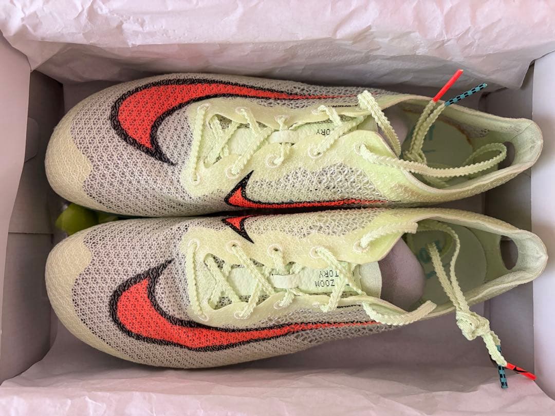 Nike エアズームビクトリー スパイクシューズ イエロー/オレンジ