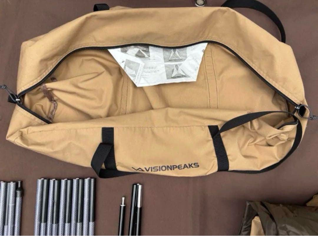 \"美品\"ビジョンピークス　TCルーテント ファミリー 4人