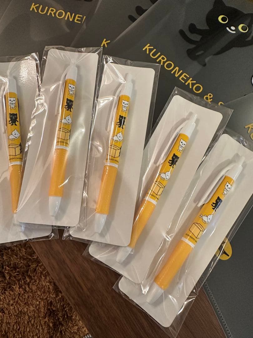 非売品クロネコヤマトクリアファイル2種×5枚、ボールペン5本　ゆな様お取り置き