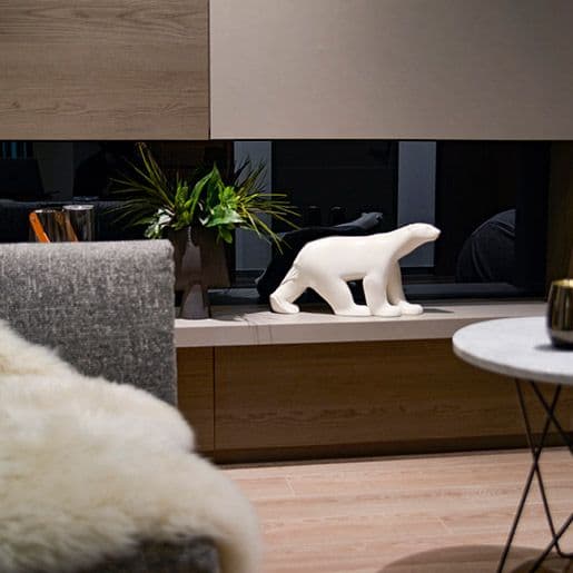 フランソワ　ポンポン　ルーブル美術館　ムラージュ工房　大型　シロクマ　オブジェ