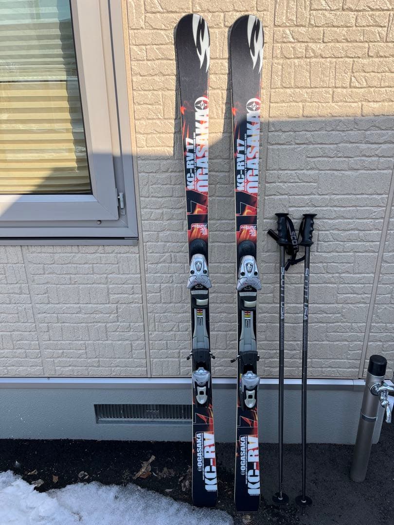 オガサカ　スキー板　170センチ