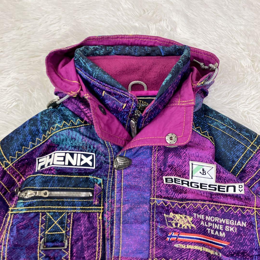 【極美品】PHENIXフェニックス　スキーウェア　ヴィンテージ　上下　Lサイズ