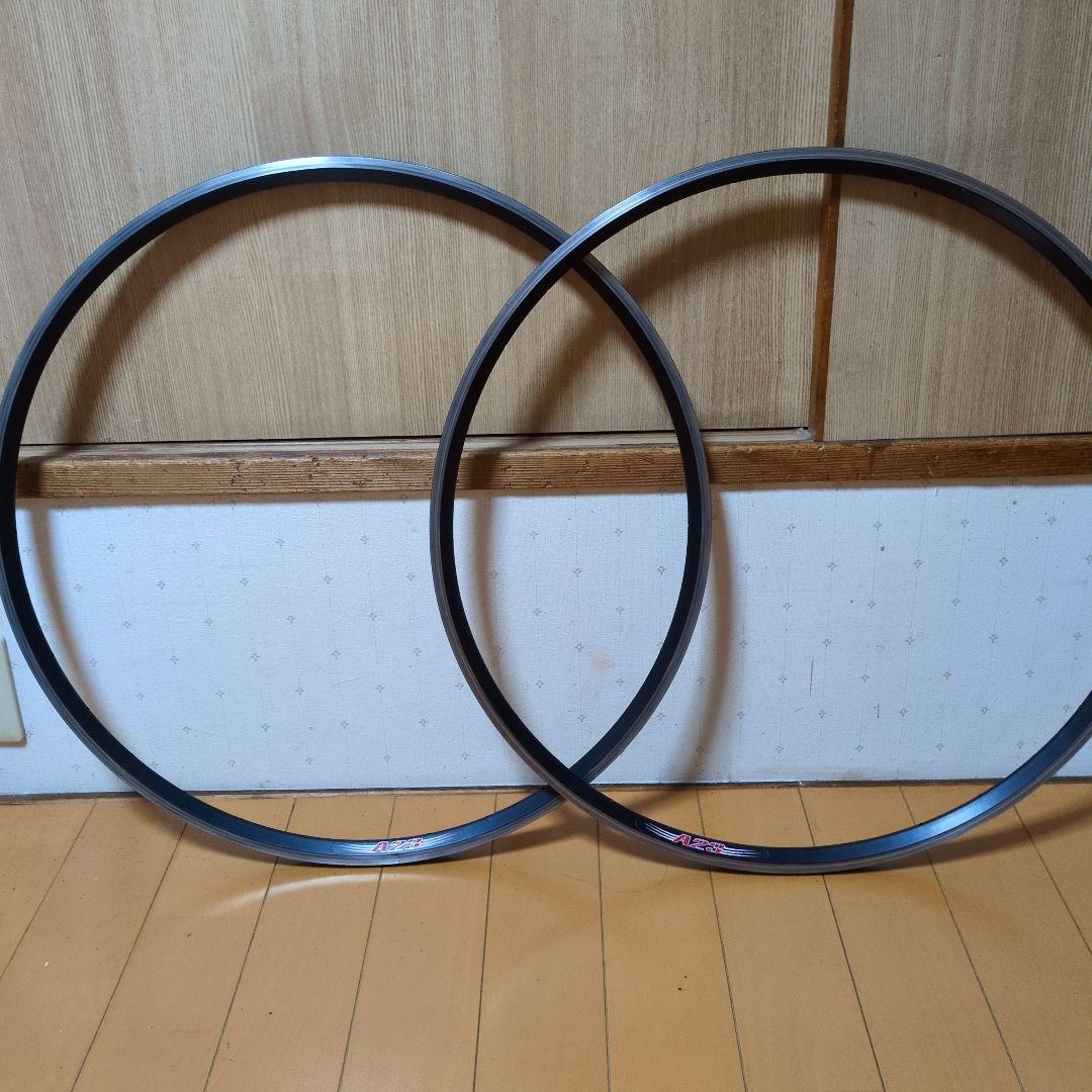 パーツ VELOCITY A23 rim black/silver 700C 32H
