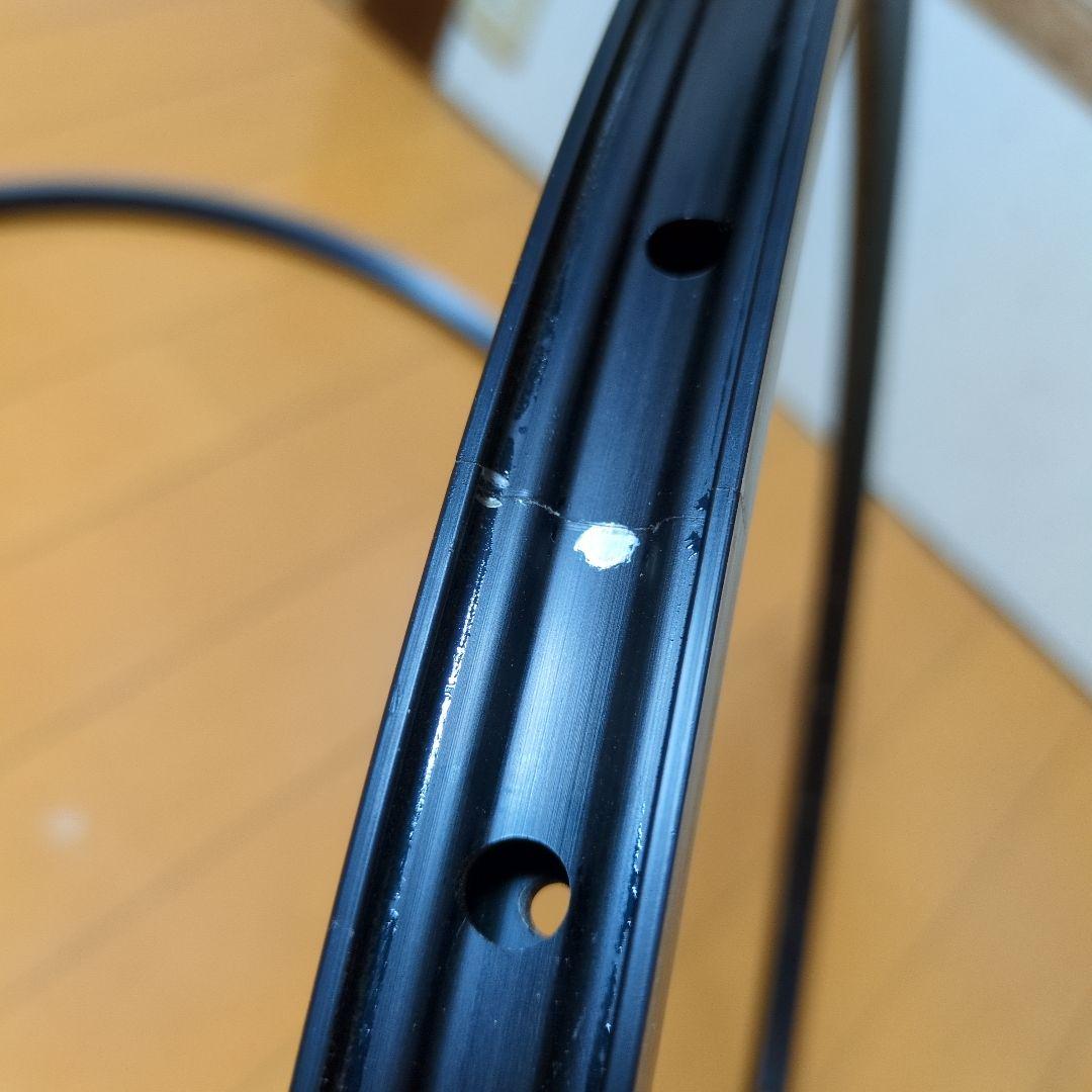 パーツ VELOCITY A23 rim black/silver 700C 32H