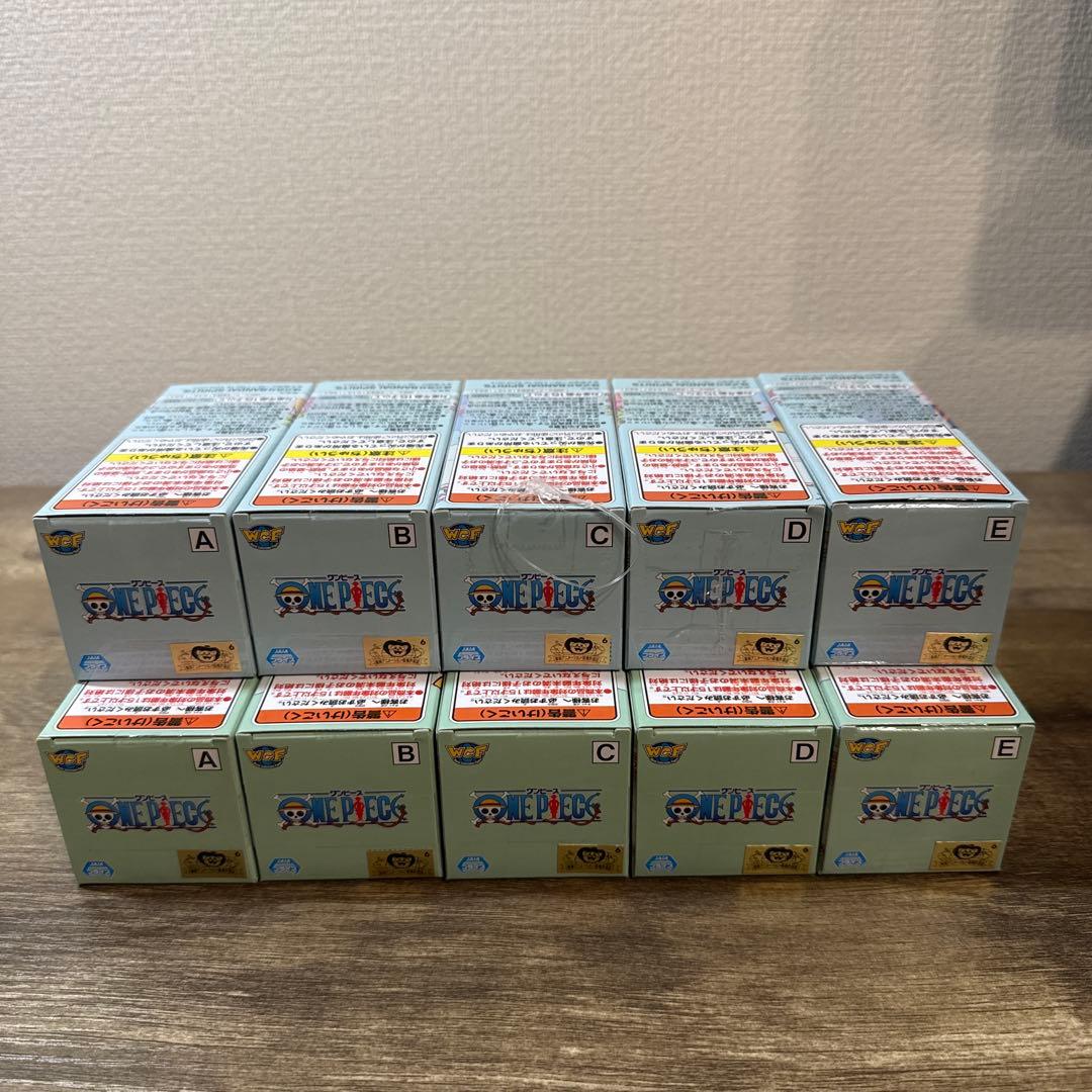 ワンピース　ワーコレ　エッグヘッド　麦わらの一味　10点セット