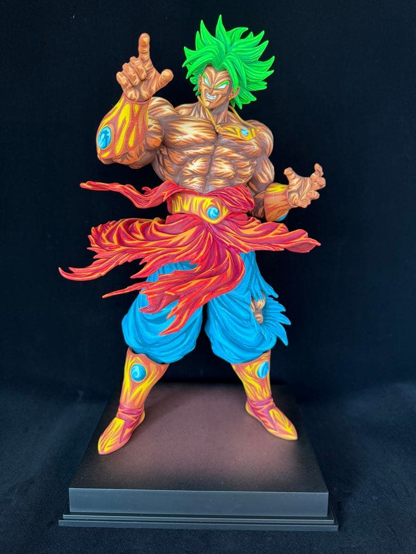 ドラゴンボール リペイント　ブロリー　ガレージキット フィギュア　大型タイプ