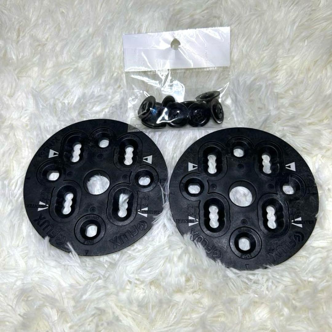 最終価格！FLUX スノーボードビンディング ブラック/ピンク　スノボ