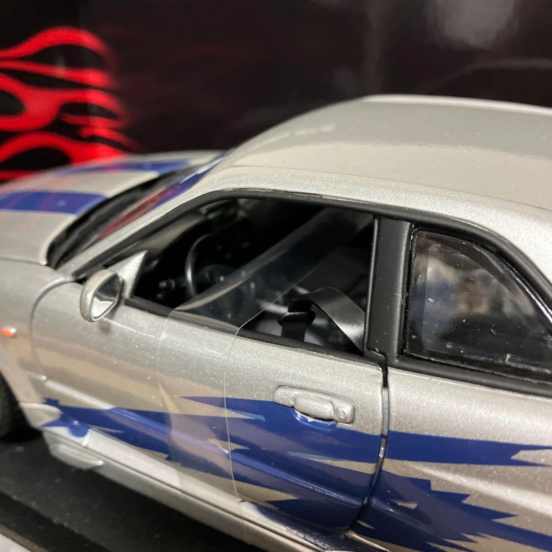 ミニカー 2002 NISSAN SKYLINE GT-R (R34) MOTOR MAX