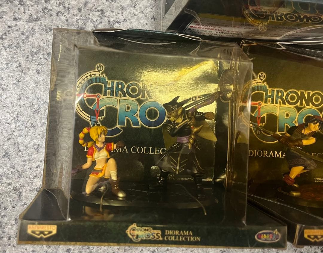 【未開封】クロノクロス ジオラマコレクション 全3種 フィギュア 非売品