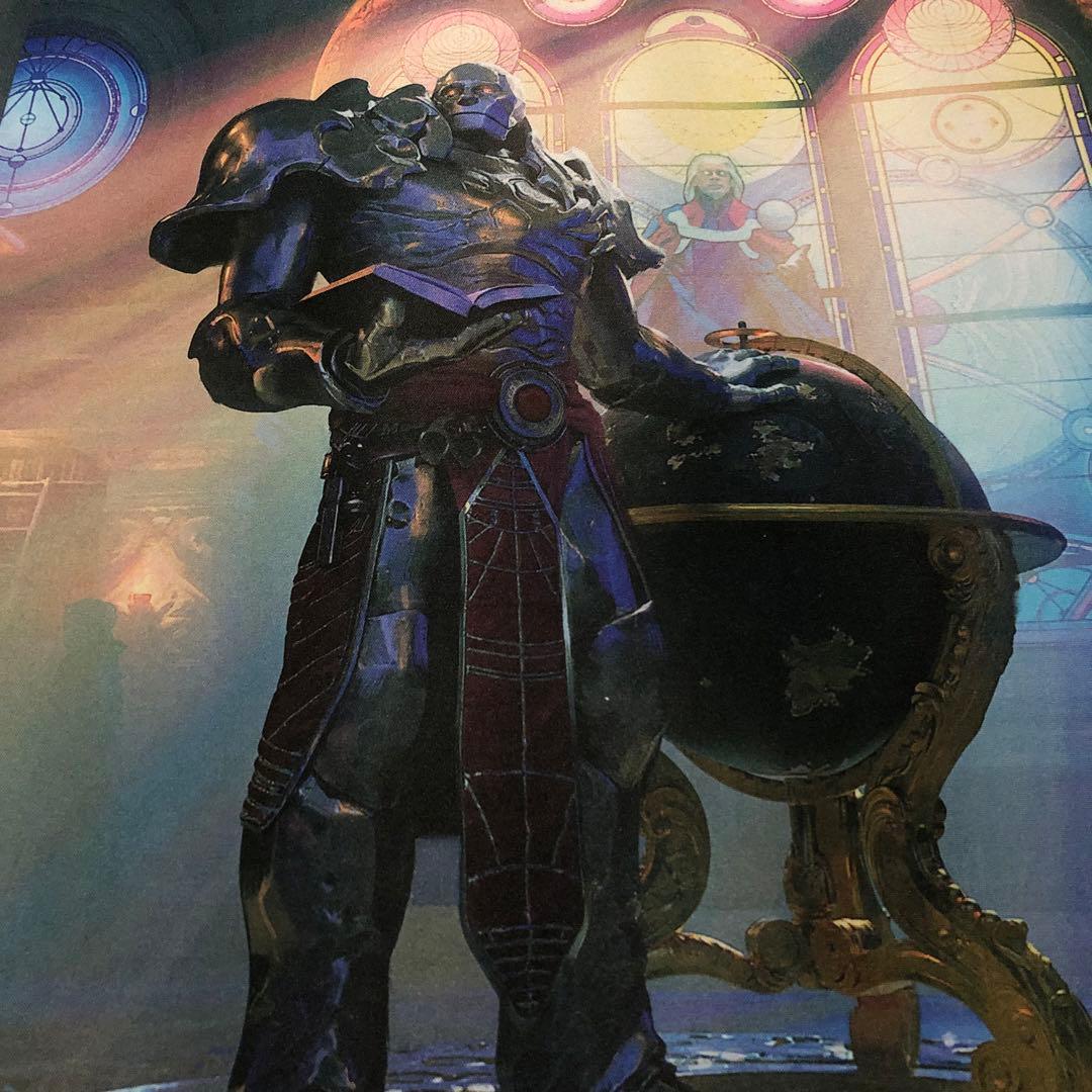 mtg プレイマット ウルザの後継、カーン ドミナリア