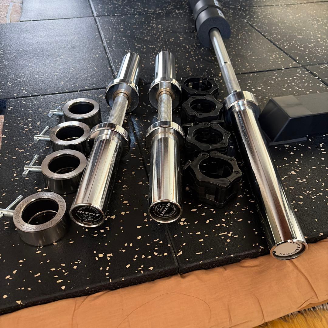 【引取限定/東京豊島区】総額18.5万相当 ホームジム一式（オリンピック規格他）