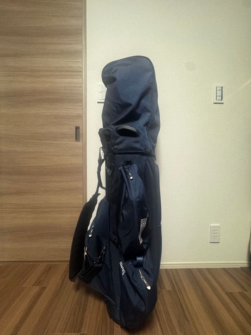 BEAMS GOLF キャディバッグ ネイビー